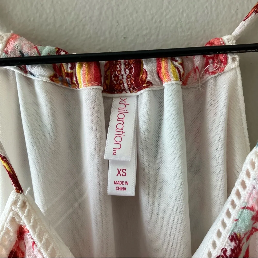 XHILARATION Floral Tiered Maxi Dress - Picture 6 of 6